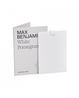 Card parfumat, White Pomegranate, colectia Classic - MAX BENJAMIN